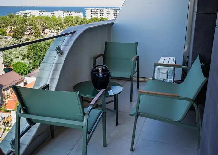 아파트 Popeye's Seaview In Odyssey Pool & Năvodari