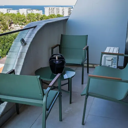 Apartmán Popeye's Seaview In Odyssey Pool & Năvodari